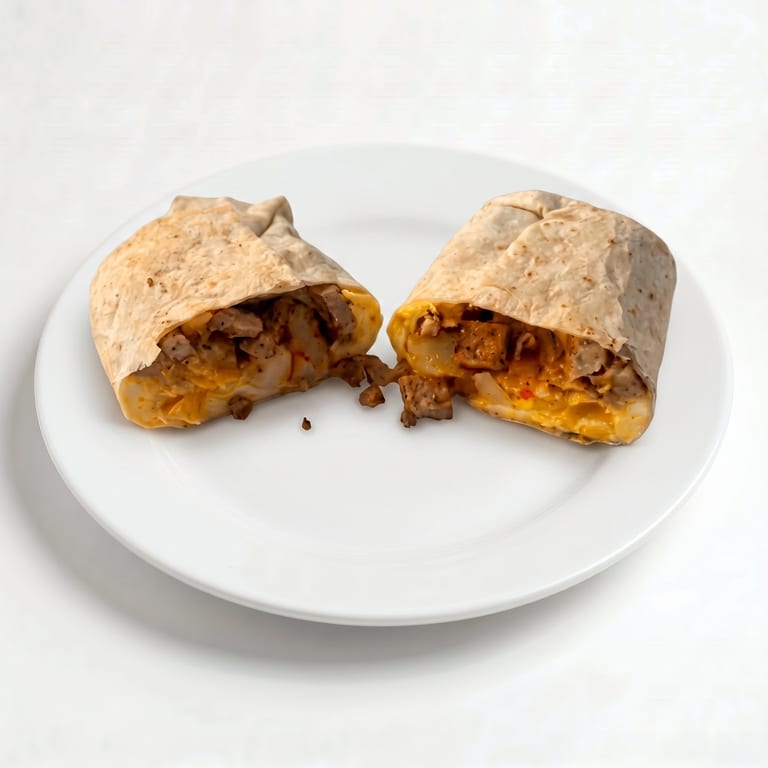 Delicious Breakfast Burrito