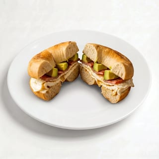 Turkey Bacon, Avocado and Egg Whites Sandwich