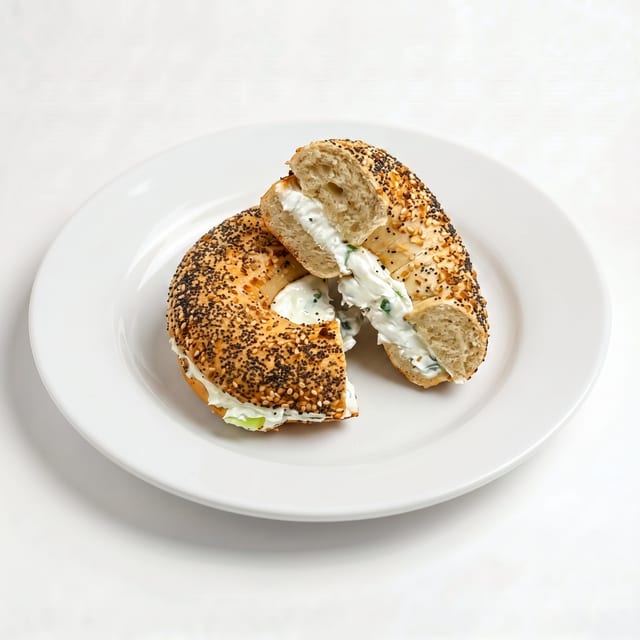 Bagel with Original Cream Cheese.