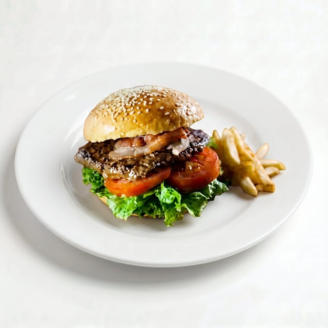 Hamburgers.