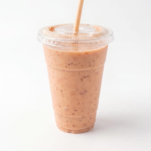 Strawberry and Banana Smoothie.